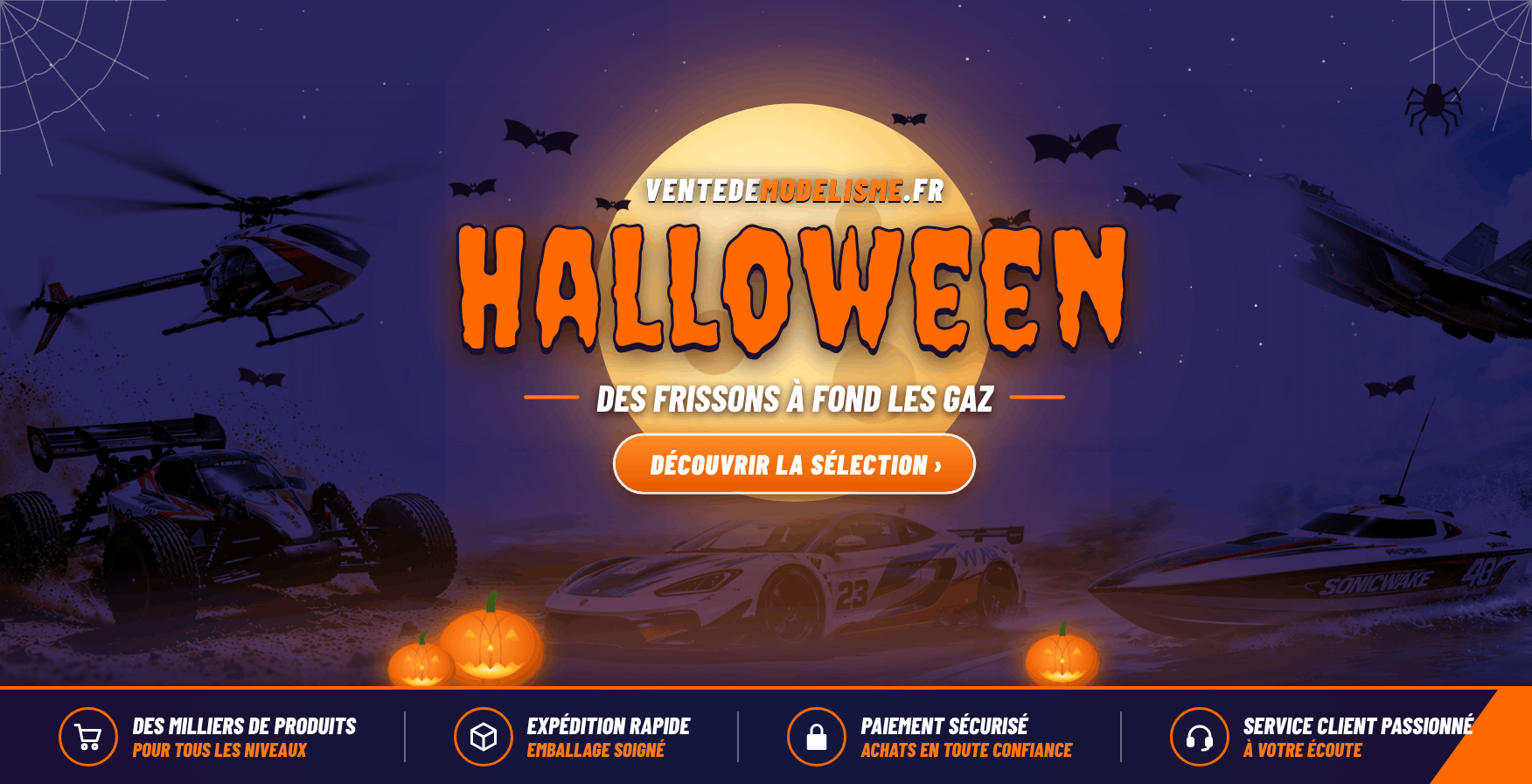 Halloween chez ventedemodelisme.fr